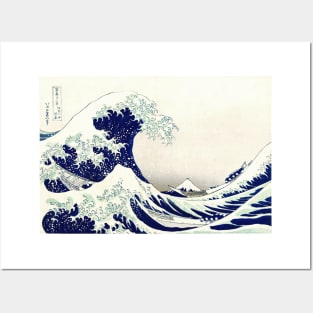 Under The Wave Off Kanagawa, Katsushika Hokusai 1829–1833 Posters and Art